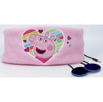 Sluchátka OTL Technologies Rainbow Peppa Kids Audio Band