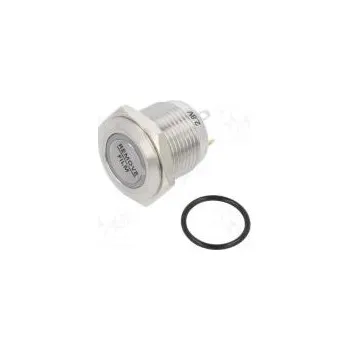 Switch Switch vandal resistant Pos 2 SPST-NO 2A/48VDC IP65 OFF-(ON)