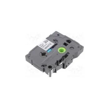 Pásek do tiskárny Páska 12mm 8m bilá Barva znaku černá laminovaná,s lepidlem