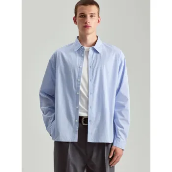 Pánská košile Pruhovaná košile - M - House - modrý - 655CY-55X