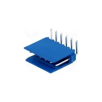 Elektrický konektor Socket wire-board male HE14 2.54mm PIN 6 THT 3A tinned blue