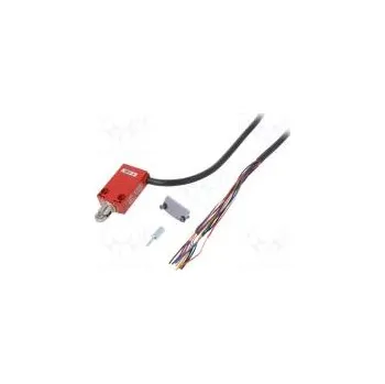 Síťový prvek Limit switch metal roller Ø11,6mm NC x2 + NO x2 1.5A lead 5m