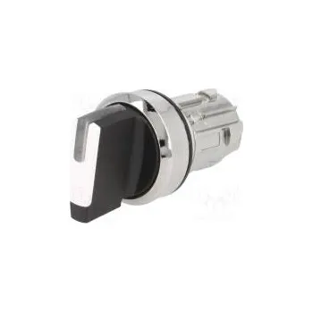 vypínač Přepínač otočný Stab.pol 2 22mm bílá IP67 Tlačítko zvýšený