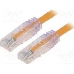 Patch cord TX6™ PLUS,U/UTP 6 lanko Cu LSZH oranžová Dél 0,5m