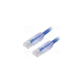 Síťový kabel Patch cord TX6A™ 10Gig,U/UTP 6a drát Cu PVC modrá Dél 3m