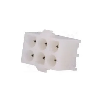 Elektronická součástka Socket wire-board male Universal MATE-N-LOK 6.35mm PIN 6