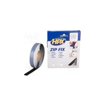 Stahovací páska Páska se suchým zipem W 20mm L 5m Thk 2,1mm černá max.100°C