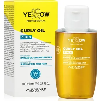 Vlasová regenerace Yellow Professional Alfaparf CURLY OIL 100 ml - CURLS - YELLOW PROFESSIONAL