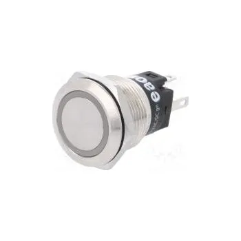 Síťový prvek Switch vandal resistant Pos 2 SPDT 3A/240VAC 3A/240VDC green