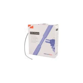 Teplem smrštitelná trubička 2 1 3,2mm L 10m šedá kartónové