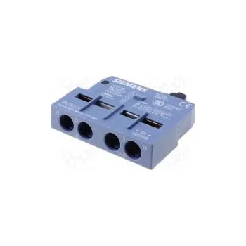 Stykač Pomocné kontakty NO + NC čelní Výv šroubové svorky 3RV2