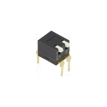 vypínač Přepínač DIP-SWITCH Počet sekcí 2 ON-OFF 0,025A/24VDC pol 2