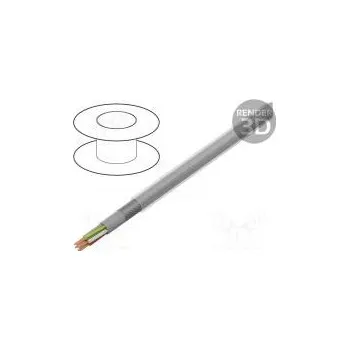 elektrický kabel LAPP 0035461 Vodič ÖLFLEX® CLASSIC 100 CY 7G1,5mm2 PVC průhledná,šedá