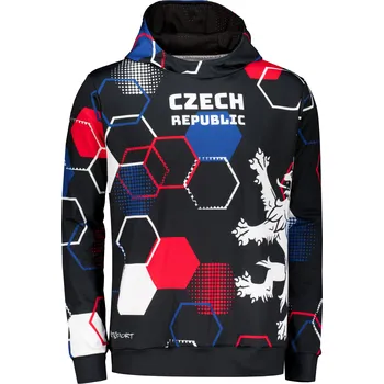 Pánské oblečení Pánská funkční mikina premium ALTISPORT VOJ/ALM036MI01 HEXA ČERNÁ L