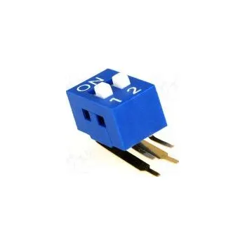 Síťový prvek Přepínač DIP-SWITCH Počet sekcí 2 ON-OFF 0,05A/12VDC pol 2