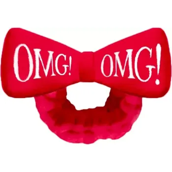 Čelenka Double Dare kosmetická čelenka s mašlí OMG!, červená