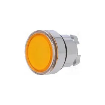 spínač Přepínač tlačítkový 1-polohové 22mm oranžová IP66 -25÷70°C