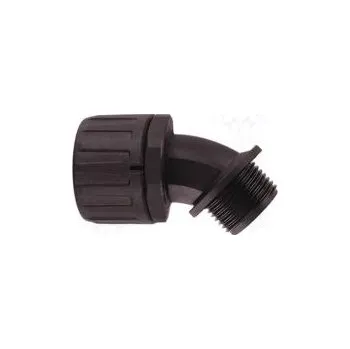 RC vybavení Úhlový konektor 45° Závit metrický,vnější polyamid HelaGuard