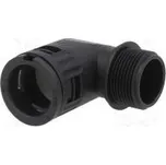 Úhlový konektor 90° Závit metrický,vnější polyamid 6