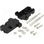 Kryt pro konektory D-Sub D-Sub 9pin,D-Sub HD 15pin přímý