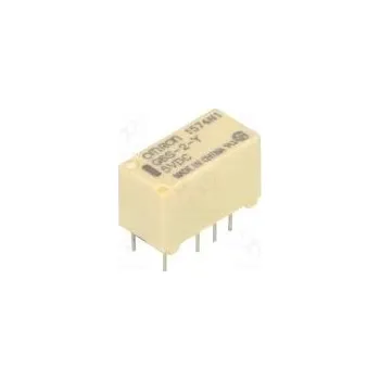 Relé Relé elektromagnetické DPDT Ucívky 5VDC 0,5A/125VAC 2A/30VDC