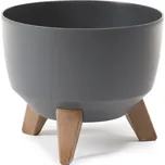 Nohel Garden Žardinka ROMA 4v1 plastová + 3ks nožiček d47x22cm