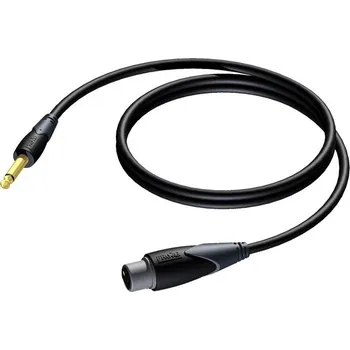 Audio kabel Procab CLA900/10 - Jack 6,3 Mono - XLR F - 10m