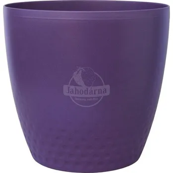 Obal na květináč Obal PERLA plastový - fialová perleť Velikost: 11 cm