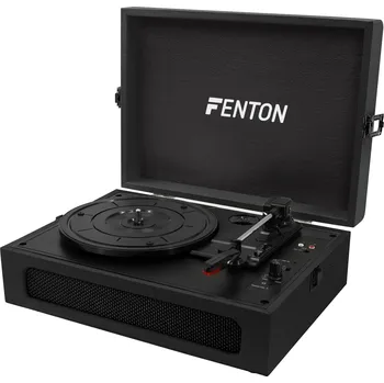 Rádlo Fenton RP118B Gramofon v kufříku s BT vstupem/výstupem