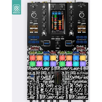 Hi-Fi komponenty Doto Design Skin DJM-S11 SCRATCH STYLE Black