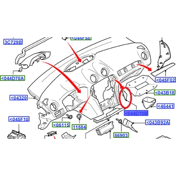 Oprava karosérie Krytka přístrojové desky