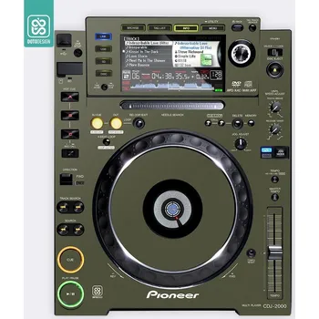 Světelný efekt Doto Design Skin CDJ-2000 FULL COLORS Army Green