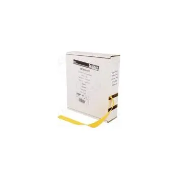 Teplem smrštitelná trubička bez lepidla 2 1 9,5mm L 5m žlutá