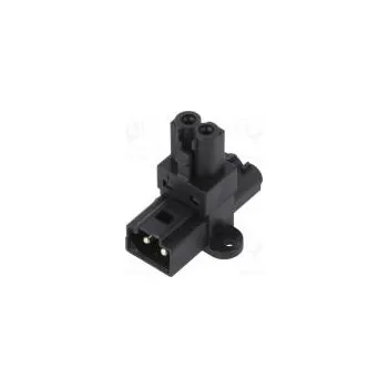 Elektrická zásuvka Přechod T-kus vidlice,zásuvka x2 EPN2 16A 250VAC do panelu