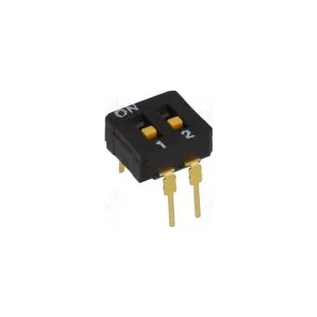 vypínač Přepínač DIP-SWITCH Počet sekcí 2 ON-OFF 0,03A/30VDC pol 2