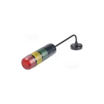 Signalizace záběru Signalizátor signalizační sloupek LED červená/žlutá/zelená