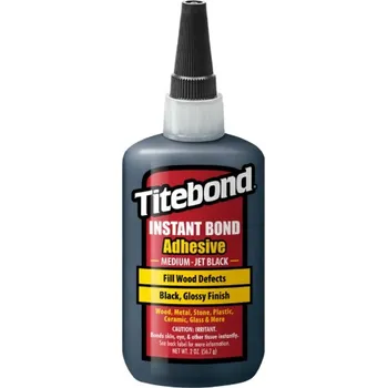 Kancelářské lepidlo Titebond rychleschnoucí lepidlo Instant Medium Jet Black - 59 ml