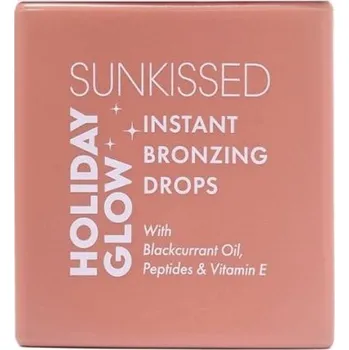Přípravek na tvář Sunkissed třpytivý tekutý bronzer Holiday Glow, 28ml