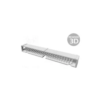 Konektor Socket IDC male PIN 50 straight THT 1.27mm Layout 2x25