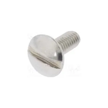 Šroub Šroub M4x10 Hlava kulatá plochá nerezavějící ocel A2 1,2mm