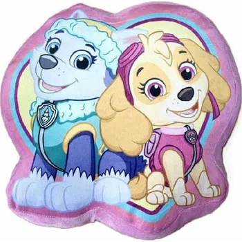 Dekorativní polštářek DISNEY DĚTSKÝ POLŠTÁŘEK TLAPKOVÁ PATROLA SKYE P1636 Barva: Růžová
