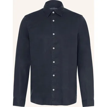 Pánská košile Marc O'polo Pánská Košile Shaped Fit, tmavě modrá, 40