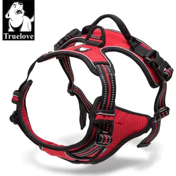 Postroj pro psa Postroj pro psa Truelove - červený Velikost: L