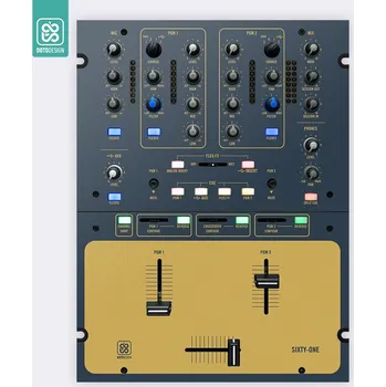 Hi-Fi komponenty Doto Design Skin Sixty-One 61 Mash-Up Naval