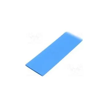 Teplem smrštitelná trubička bez lepidla 2 1 32mm L 1m modrá