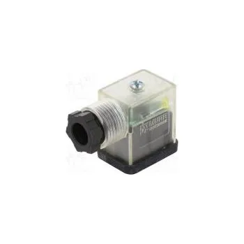 Elektrická zásuvka Konektor pro ventily zástrčka formát B 11mm zásuvka PIN 3