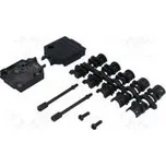 Kryt pro konektory D-Sub D-Sub 9pin,D-Sub HD 15pin stíněný