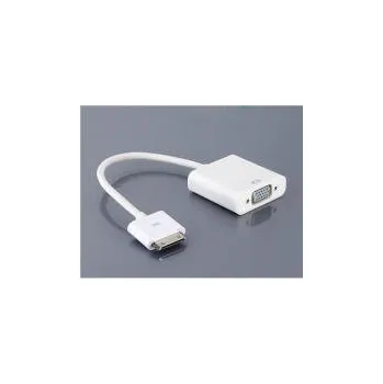 Lightning to VGA Adapter MD825ZM/A pro Apple iPad, iPhone 4, iTouch 4, Bílý