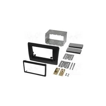 Autorádio Rámeček pro autorádio 2 DIN Fiat černá