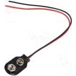 Konektor 6LR61, 9V Počet čl: 1 vodiče 150mm